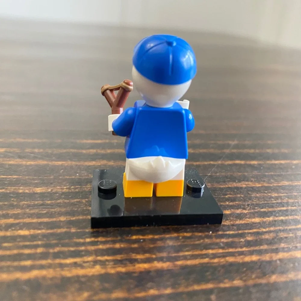 LEGO Disney Series 2 Huey‎ Duck Minifigure 71024 Blue Slingshot Accessory
